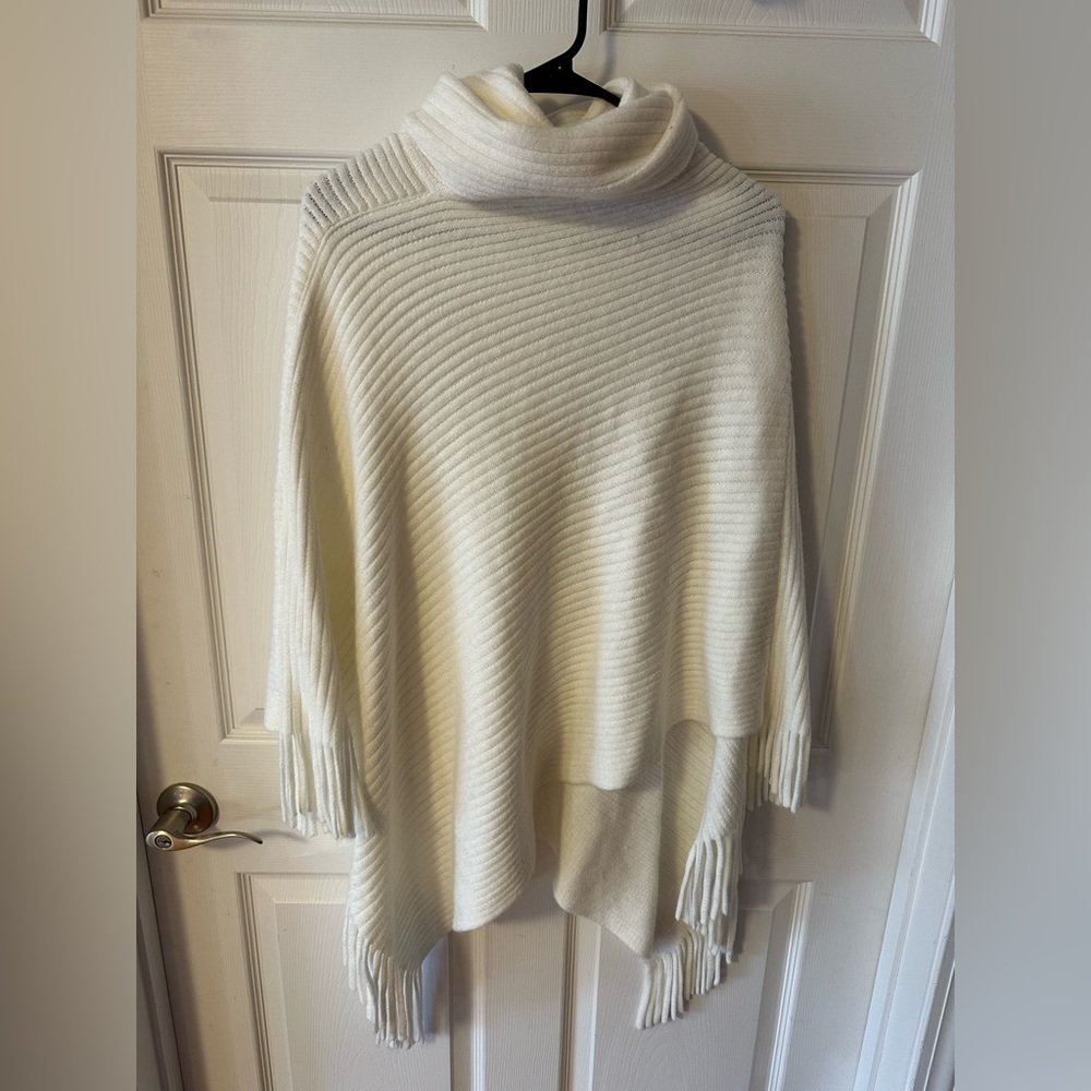 Sweater poncho